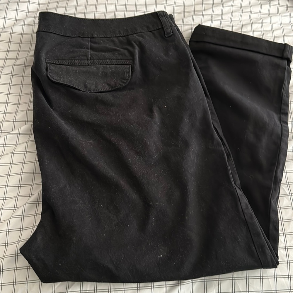 Chino Twill Crop Pants